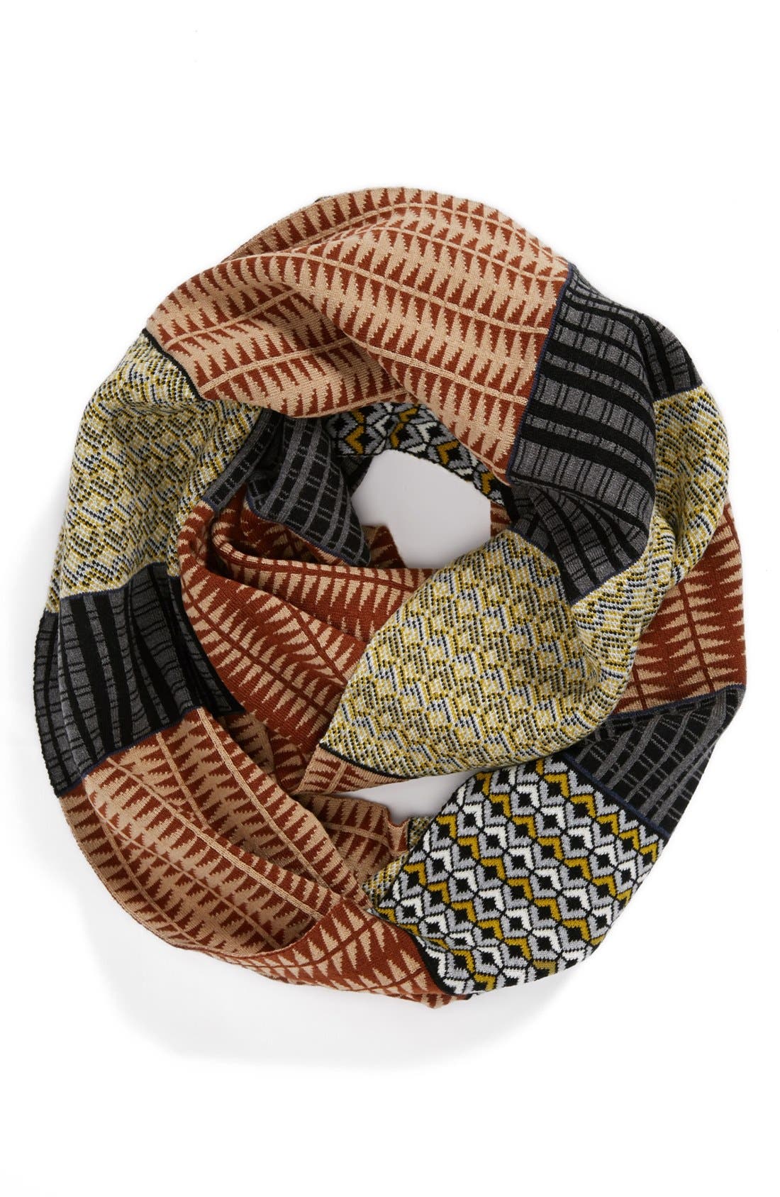Echo 'Pattern Blocking' Infinity Scarf Nordstrom