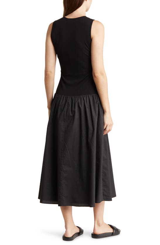 Shop Alexia Admor Lyle Drop Waist Midi Dress In Black