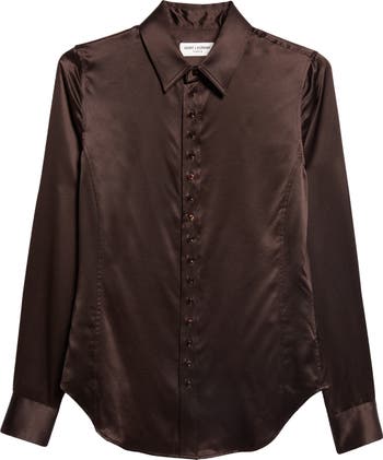 Yves saint best sale laurent button up