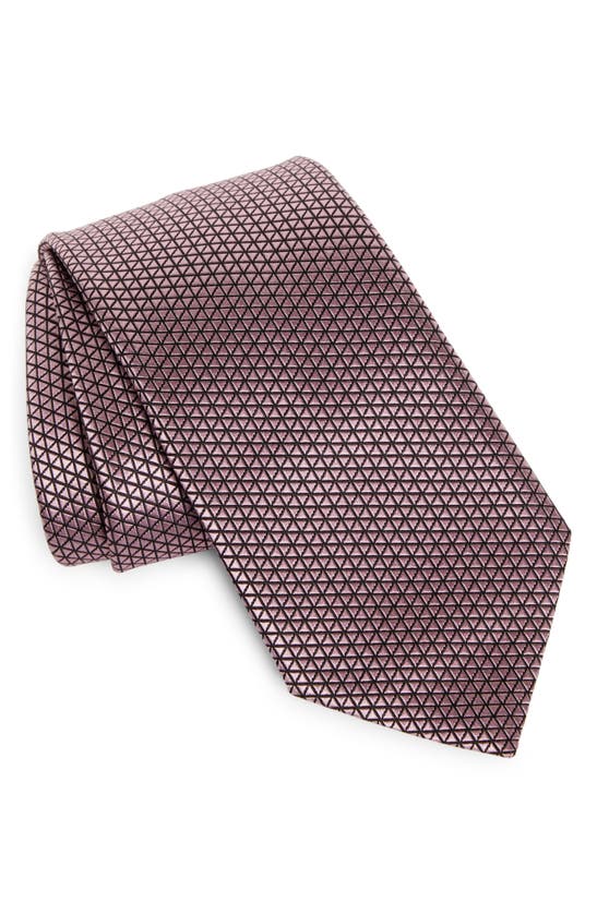 Zegna Ties Silkjacquard In Pink