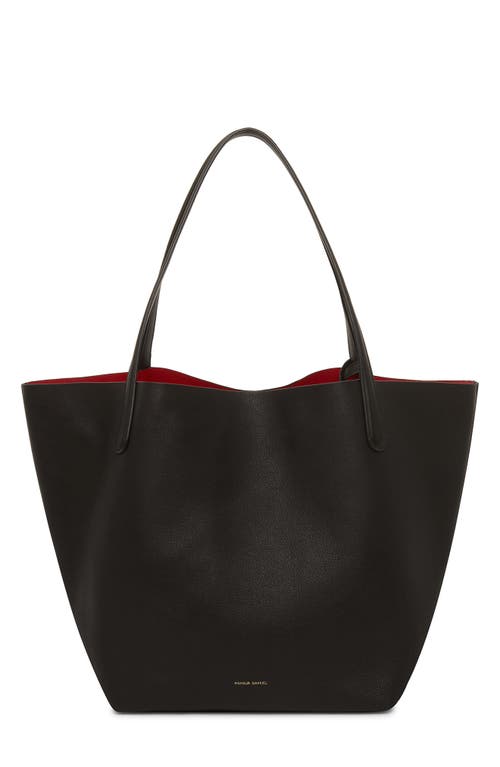Everyday Soft Leather Tote in Seaglass