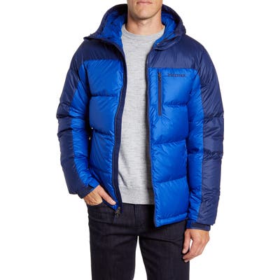 Marmot Guides Hooded Down Jacket, Blue