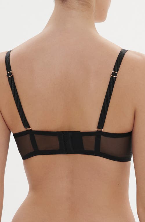 Simone Perele Celeste Underwire Demi Bra In Black