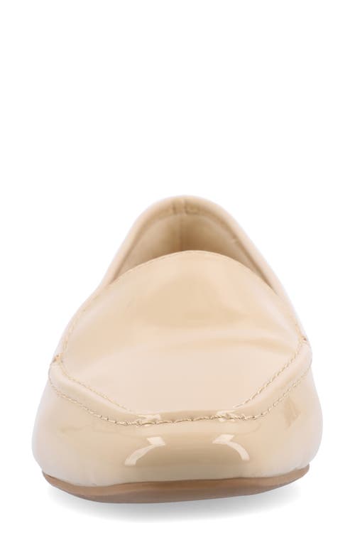 Journee Collection Tullie Loafer In Patent/tan