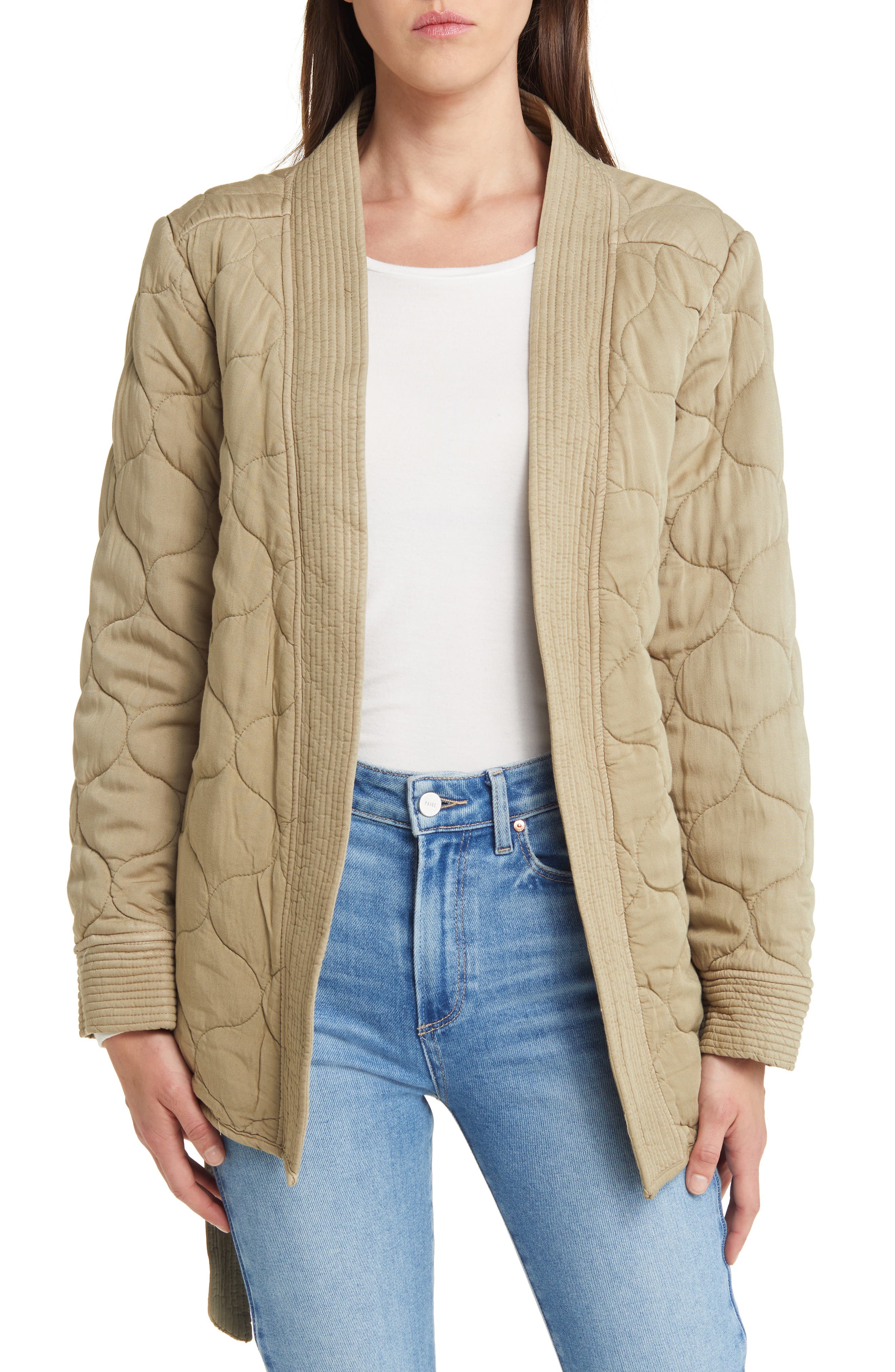 Rails Monterey Onion Quilted Wrap Jacket Nordstrom