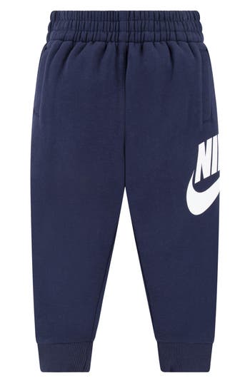 Nike Kids' Sportswear Club Fleece Logo Joggers In Blue