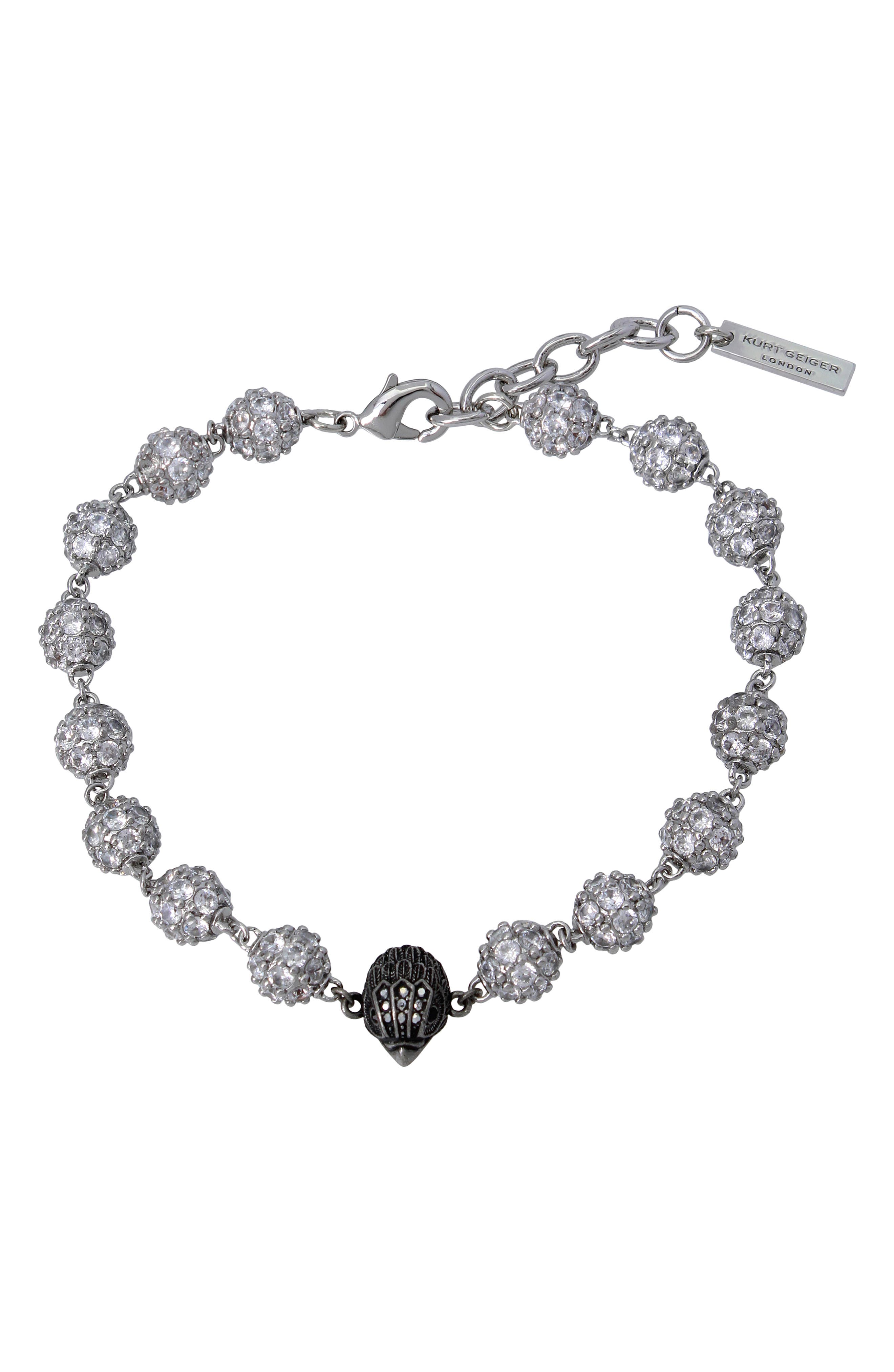 Kurt Geiger London Oval Crystal Ring 