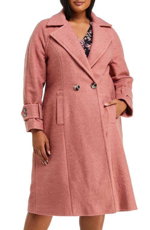 Estelle Porto Trench Coat in Musk Pink