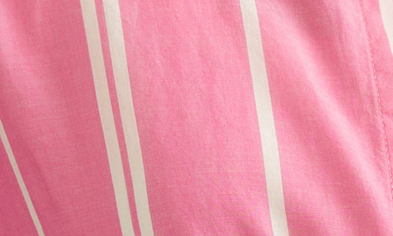 Shop Marine Layer Easy Stripe Button-down Shirt In Pink Stripe