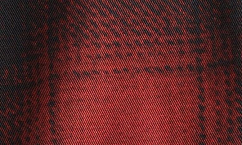 Shop Maison Margiela X Pendleton Mm1 Plaid Cotton Sport Coat In Black/ Red