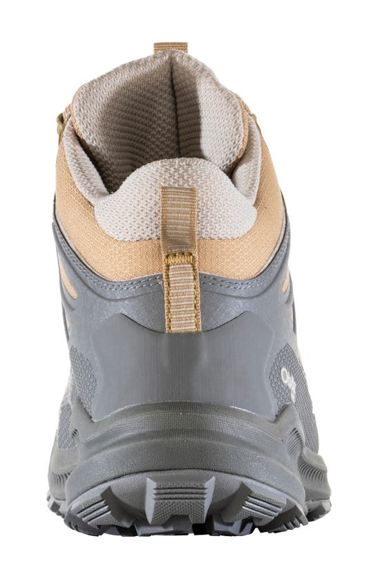 Oboz Katabatic Mid B-dry Waterproof Hiking Sneaker In Acorn