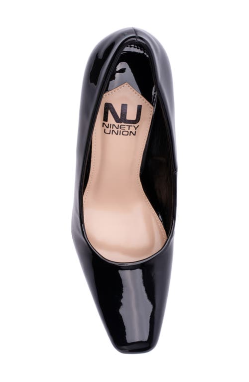 Ninety Union Blast Square Toe Pump In Black