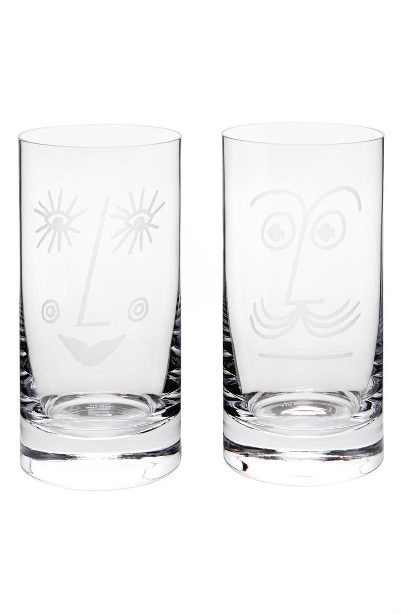 kate spade new york 'two of a kind™ - bar belles' highball glasses (set ...
