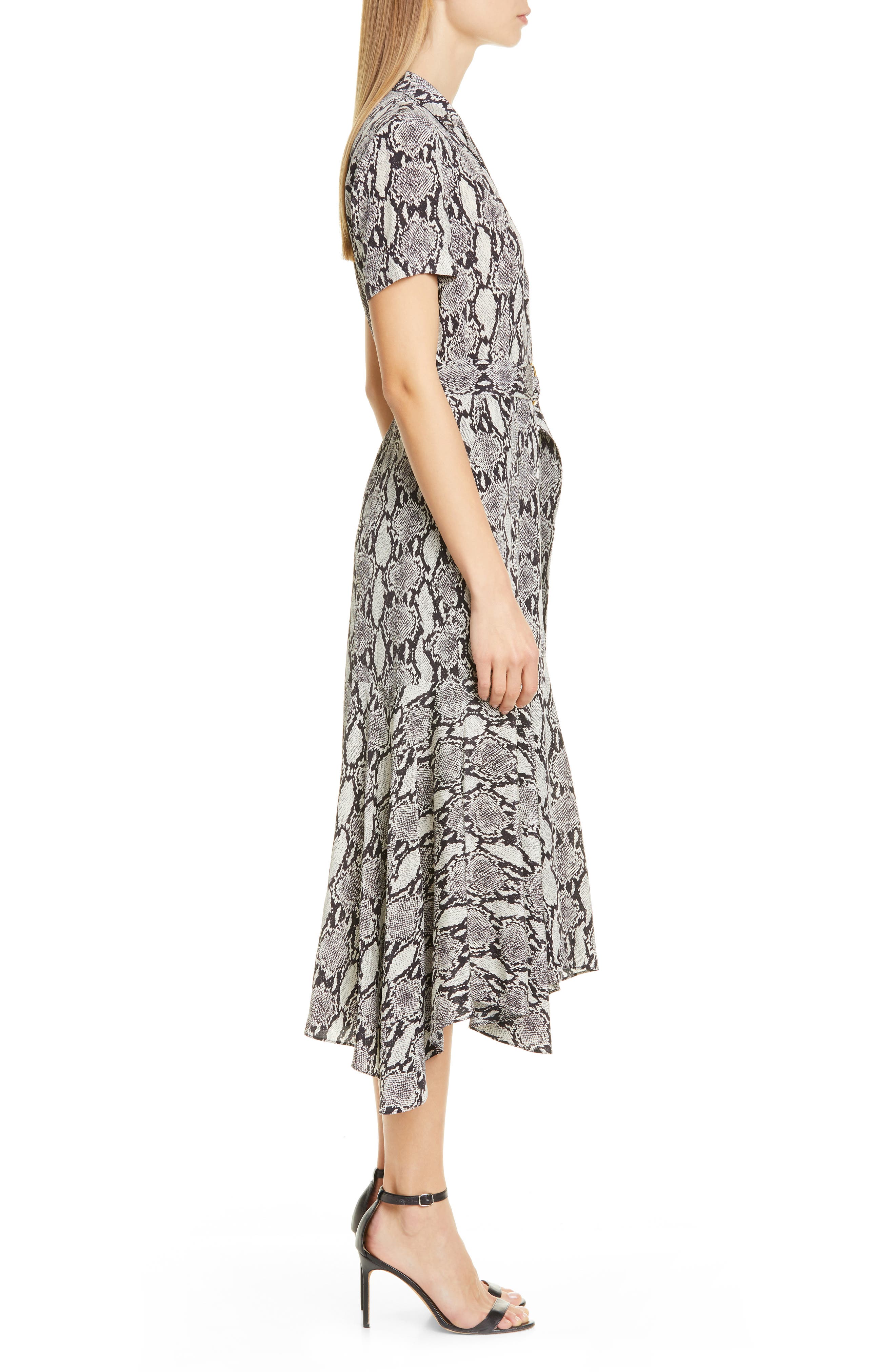 alc snake print dress