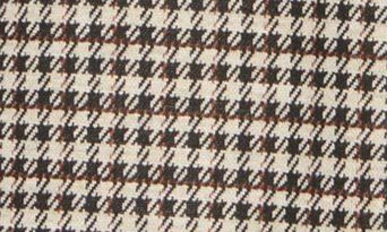 Wit & Wisdom 'ab'solution Houndstooth Ponte Utility Skirt In Taupe/ Black