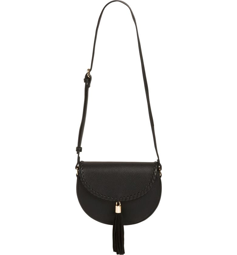 Street Level Tassel Flap Crossbody Bag | Nordstrom