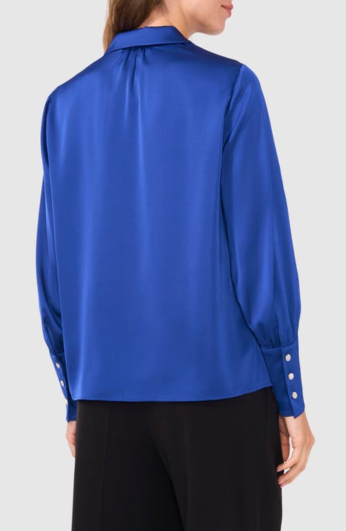 Halogenr Halogen(r) Button-up Shirt In Twilight Blue