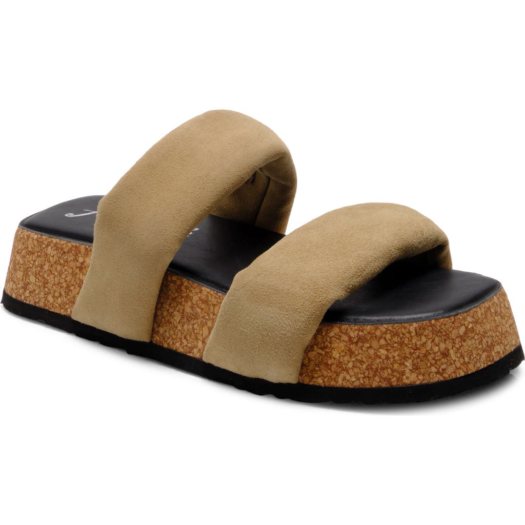 Shop Free People Fairmont Platform Slide Sandal In Pancake