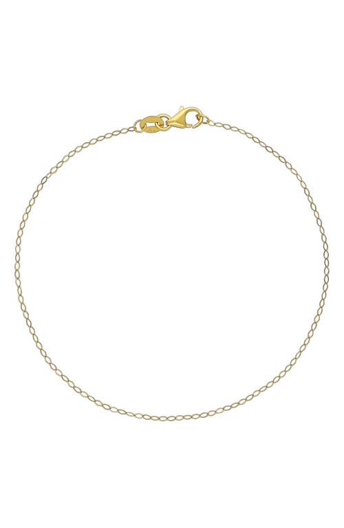 Bony Levy 14K Gold Marquise Chain Bracelet in 14K Yellow Gold at Nordstrom, Size 7