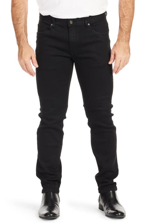 Johnny Bigg Hunter Superflex Slim Fit Jeans in Black