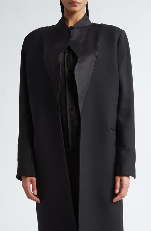 Shop Bite Studios Petal Wool Coat In Black