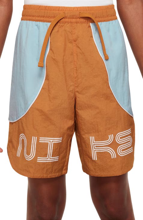 Boys orange sale athletic shorts