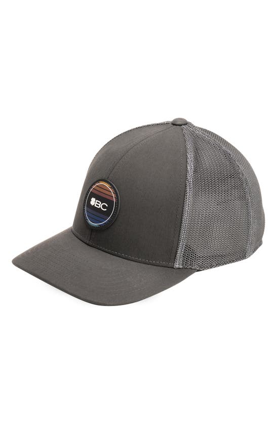 Black Clover Horizon Trucker Snapback Hat In Gray