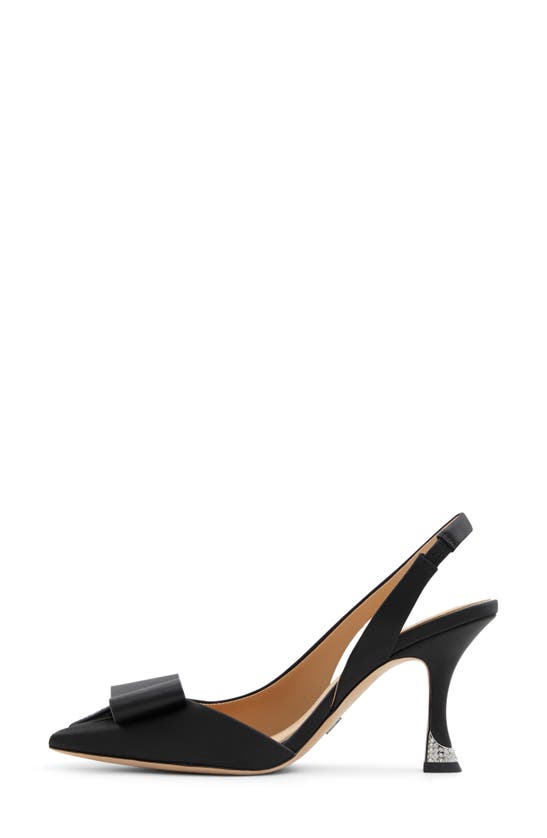 Shop Ted Baker Ari Bow Slingback Sandal In Black