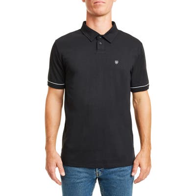 Brixton Carlos Solid Polo, Black