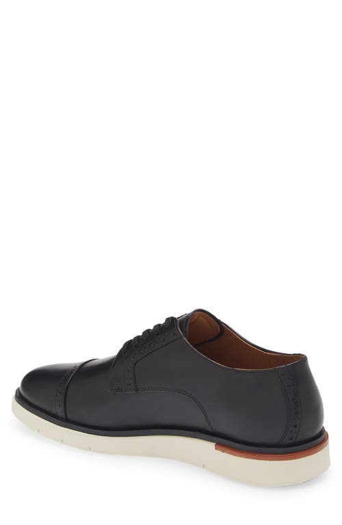 Shop Allen Edmonds Caleb Hybrid Cap Toe Derby In Black