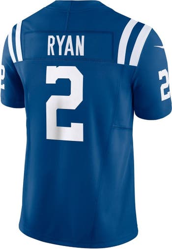Nike Men's Nike Matt Ryan Royal Indianapolis Colts Vapor F.U.S.E. Limited  Jersey