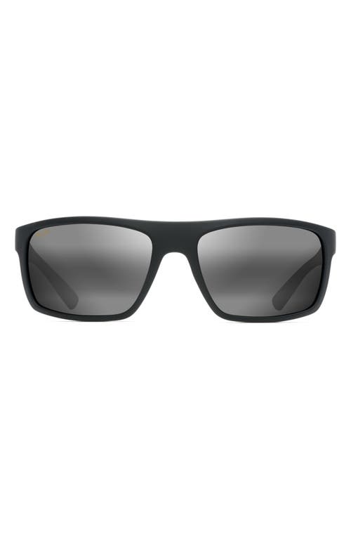 Maui Jim Byron Bay 62mm Polarizedplus2® Sunglasses In Black