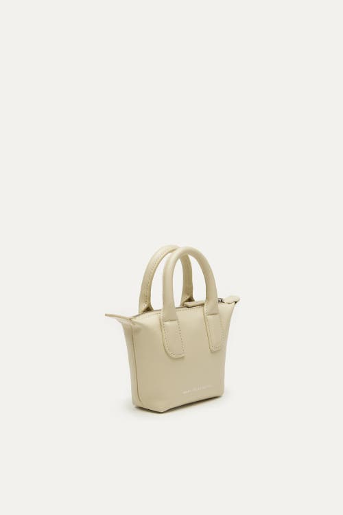 Want Les Essentiels De La Vie Want Les Essentiels Micro O'hare Smooth Leather Crossbody Bag In Butter