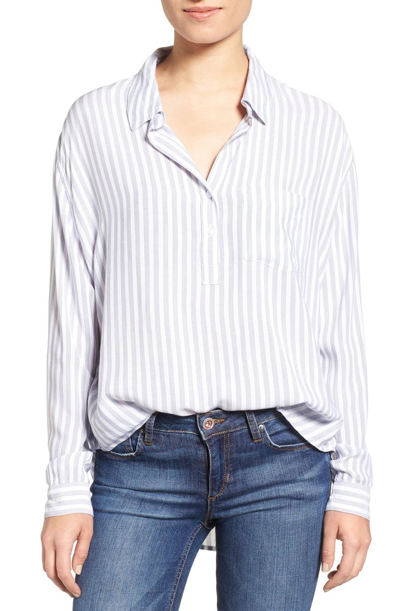 RAILS Elle Popover Shirt, Main, color, ADMIRAL STRIPE