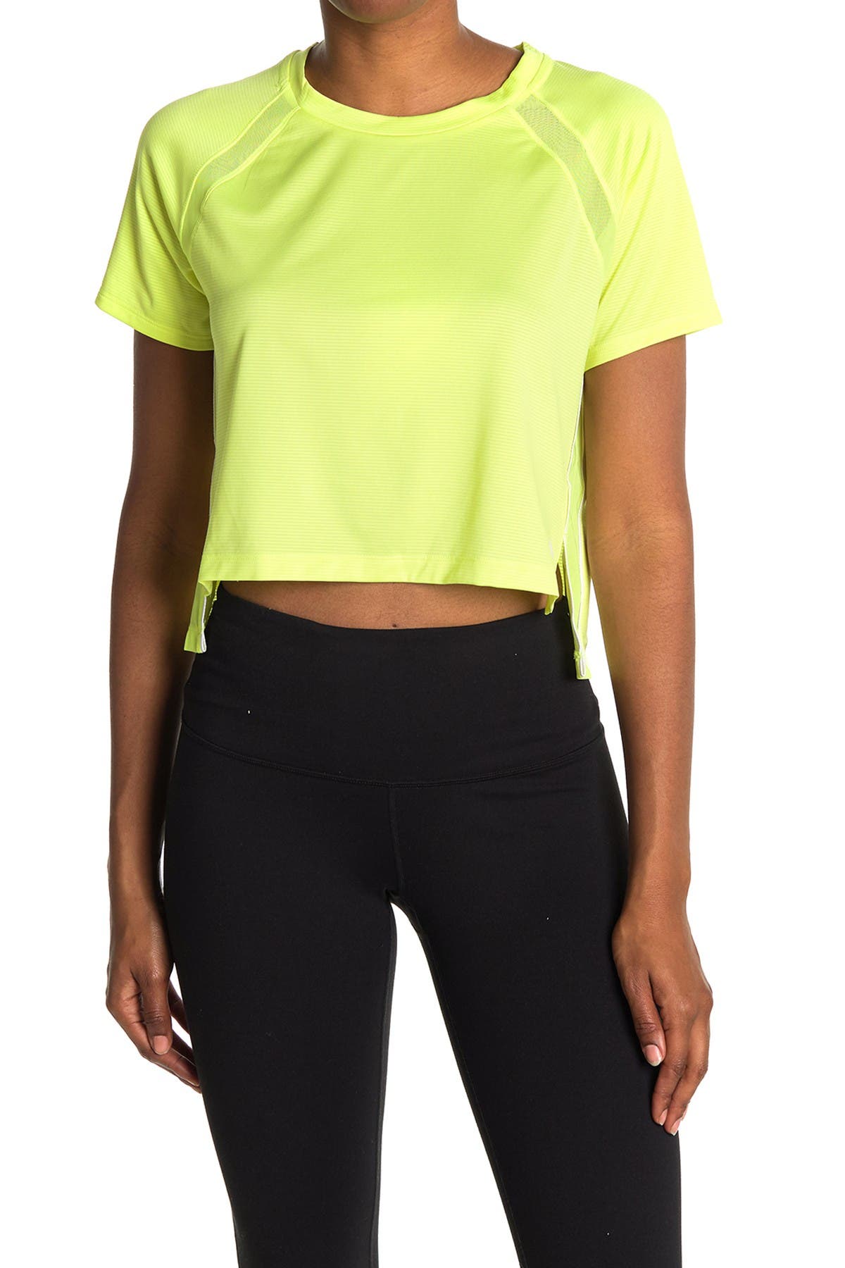 cropped running shirt