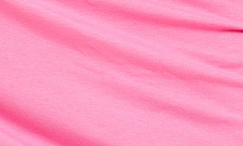 Endless Rose One-shoulder Asymmetric Jersey Dress In Pink
