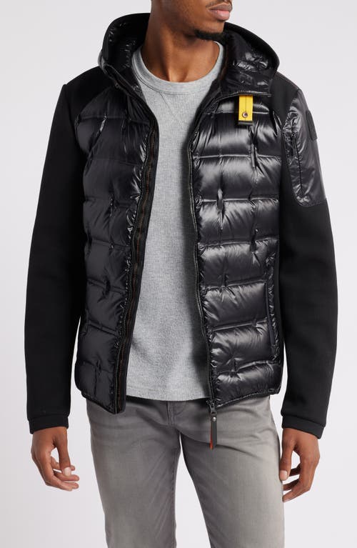 Shop Parajumpers Gyles Water Repellent Down Jacket In Black