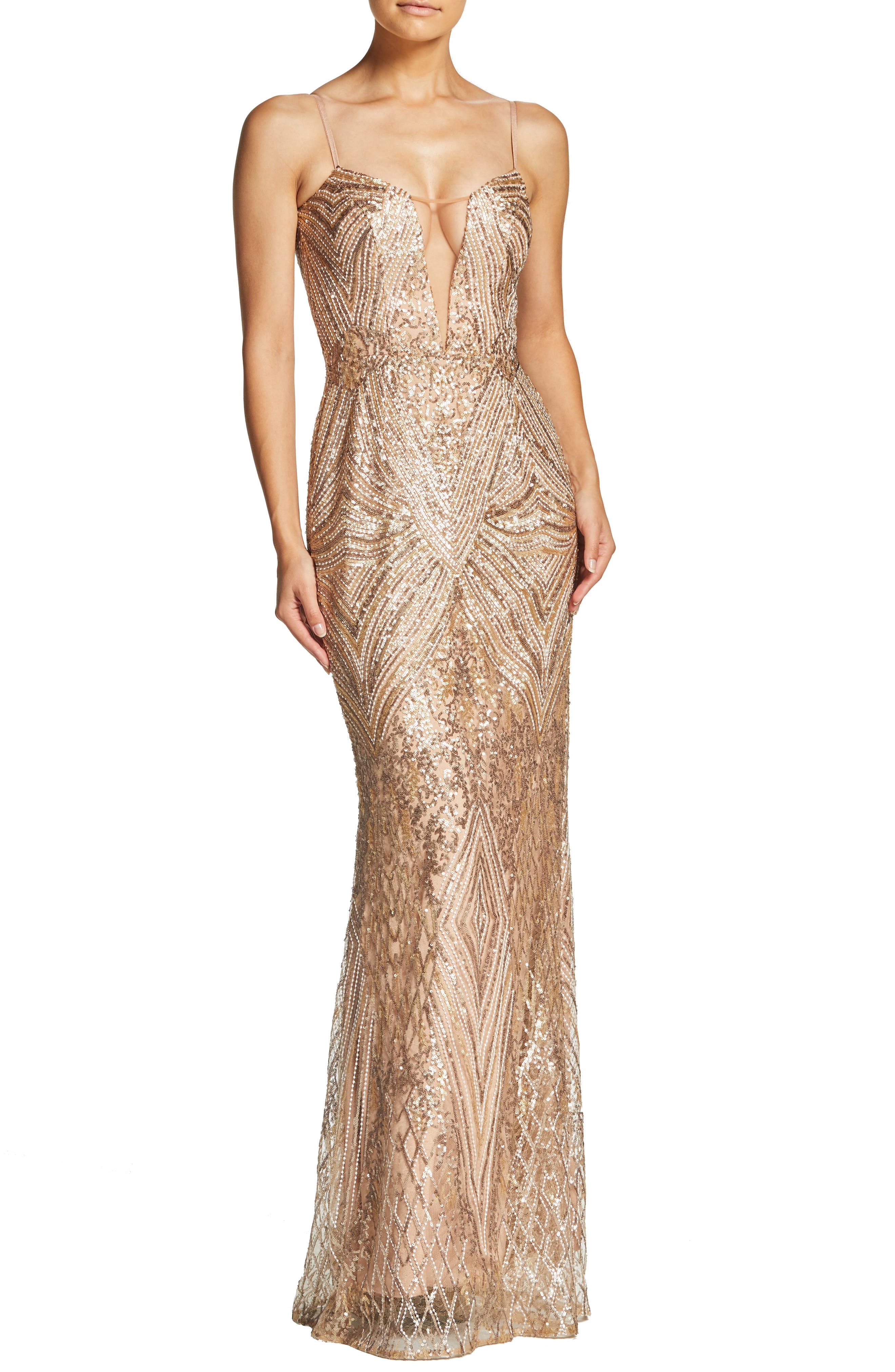 art deco sequin dress