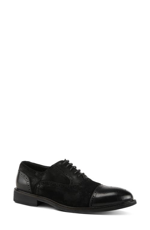 L'artiste By Spring Step Keaton Cap Toe Oxford In Black