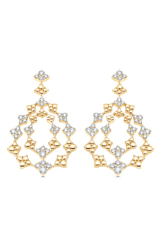 Sara Weinstock Dujour Diamond Drop Earrings In Gold