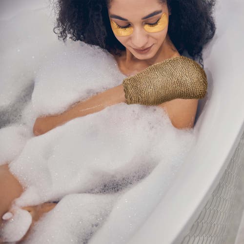 Pursonic Sisal Hemp Bath Glove In Ivory