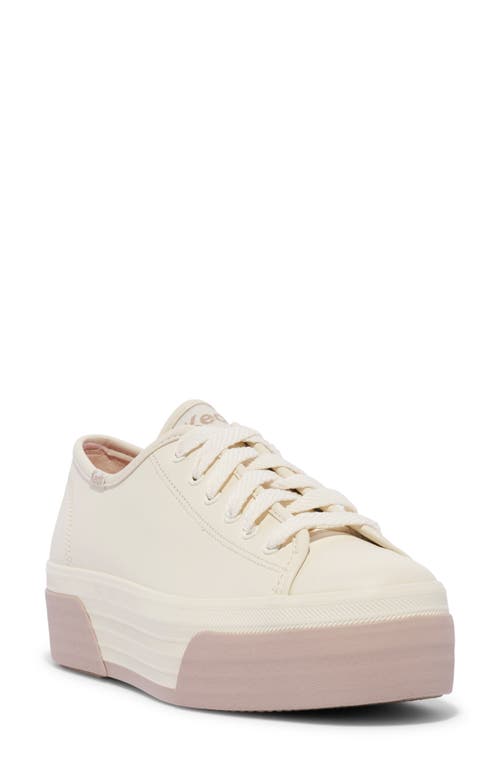 Shop Keds ® Triple Up Sneaker In Egret/taupe