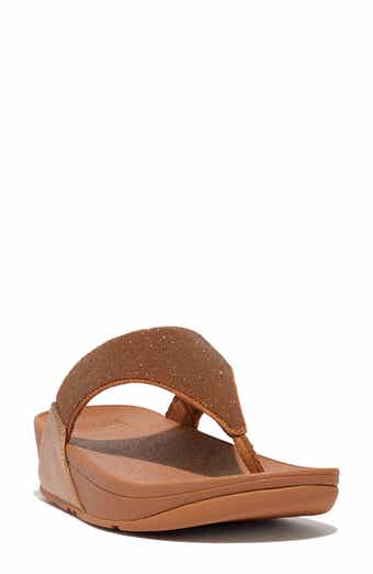 FitFlop Women's Sandals / Brown and Denim / Women's Flip Flops