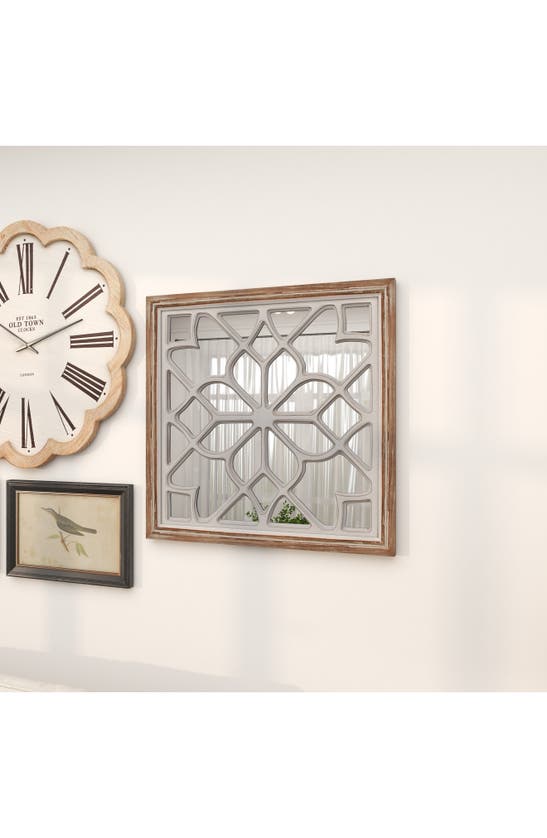 Sonoma Sage Home Ornate Wall Mirror In White