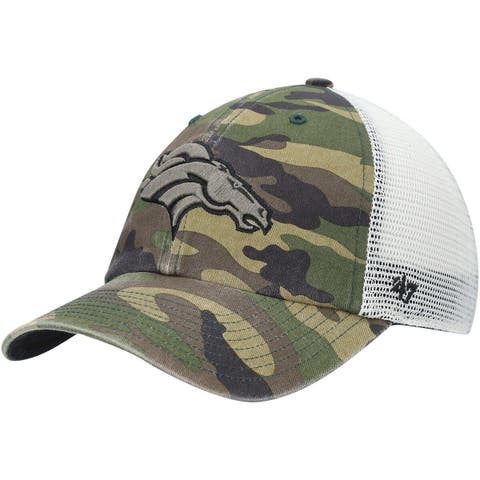 Denver Broncos THROWBACK ARMY CAMO TRUCKER Hat by New Era