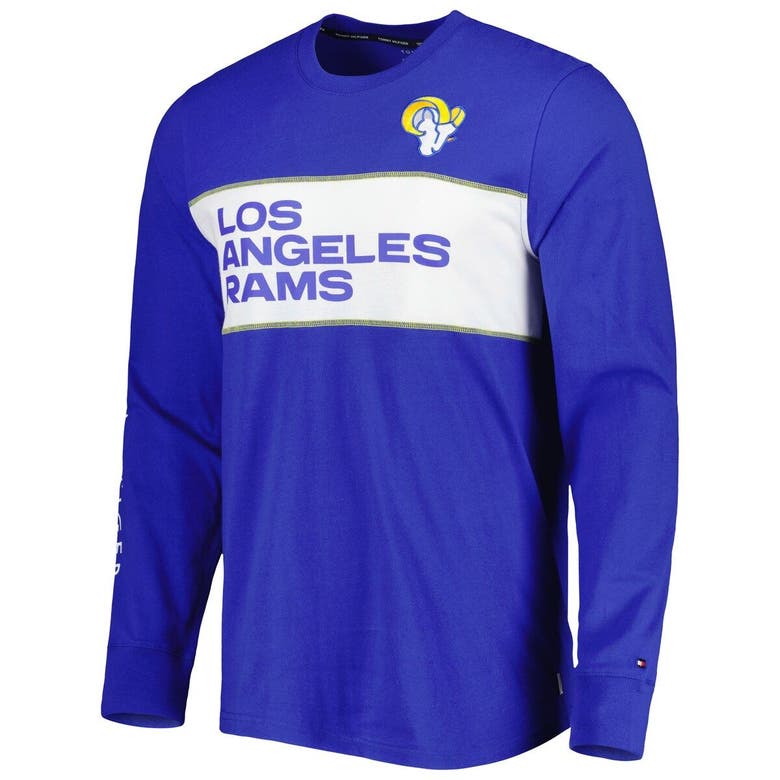 Los Angeles Rams long sleeve royal blue new logo shirt