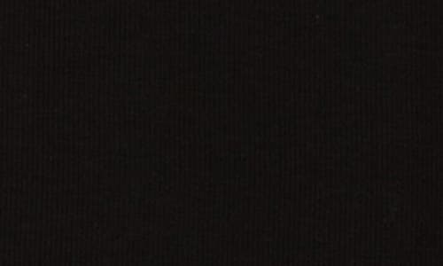 Go Couture Turtleneck Sleeveless Minidress In Black Rib