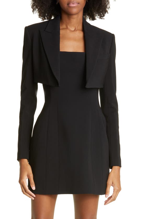 A.l.c Andrews Cropped Jacket In Black