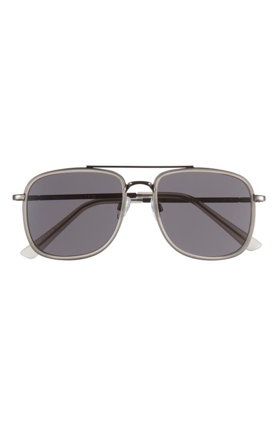 Vince Camuto 54mm Navigator Sunglasses In Grey/ Gunmetal