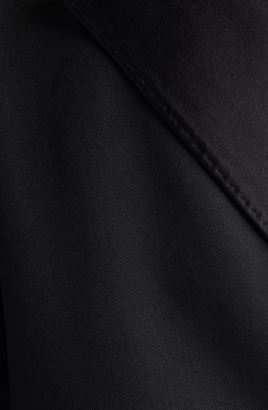 Dolce & Gabbana One-shoulder Wool Gabardine Jacket In N0000 Nero